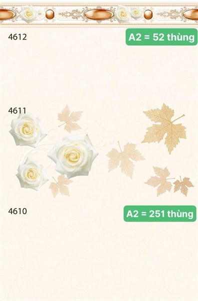 Gạch 40x80 4612 Viền L2