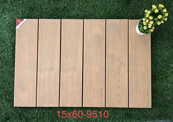 Gạch gỗ 15x60 9510
