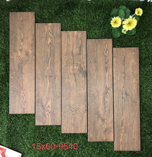 Gạch gỗ 15x60 9540