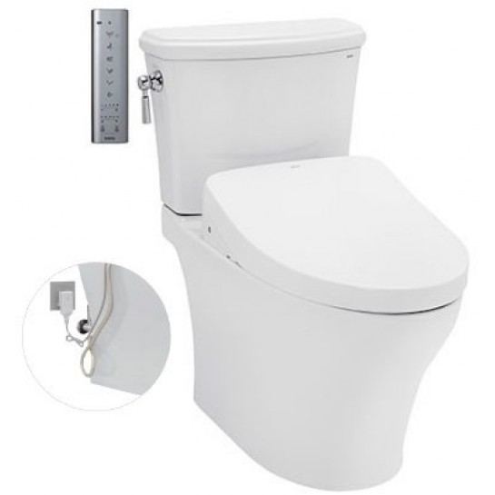 Bồn Cầu 2 Khối Nắp Điện Tử TOTO CS986GW11