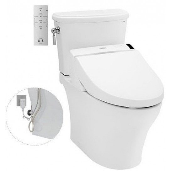 Bồn Cầu 2 Khối Nắp Điện Tử TOTO CS986GW6