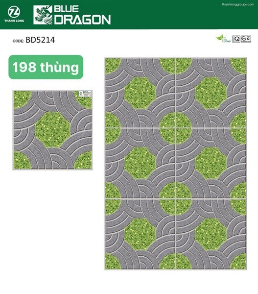 Gạch 50x50 5214 sân L3