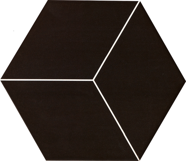 Gạch lục giác họa tiết Geometry ( Trắng đen)