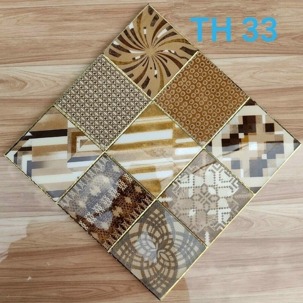 Gạch 30x30 nhũ vàng