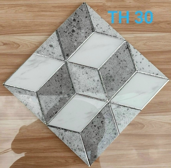 Gạch 30x30 nhũ bạc