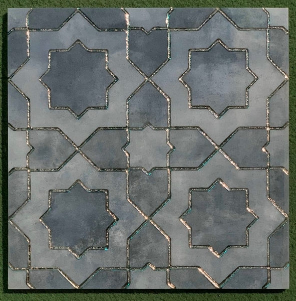 Gạch 30x30 nhũ bạc