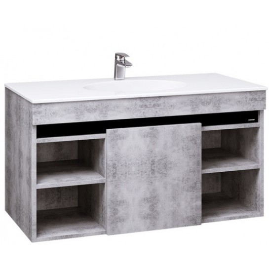 Tủ chậu lavabo Treo Tường CAESAR (Chưa gồm Lavabo) màu xám EH05028ASV