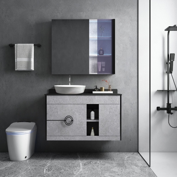 Tủ Lavabo PlyWood Laminate Cao Cấp 800mm