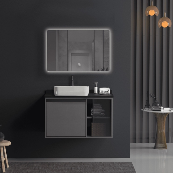 Tủ Lavabo PlyWood Laminate Cao Cấp 800mm
