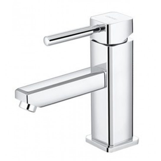 Vòi Lavabo Nóng Lạnh Vuông 1 Chân CAESAR B460CU