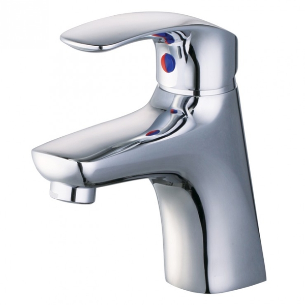 Vòi Lavabo Nóng Lạnh 1 Chân CAESAR (Lỗ Rút Xi Phông) B560CP