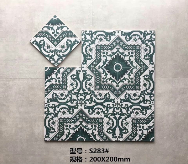 Gạch 20x20 Hoa văn