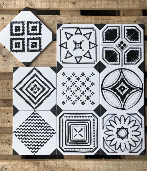 Gạch 20x20 Hoa văn