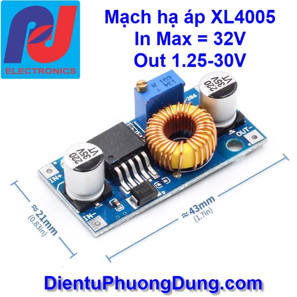 Mạch hạ áp XL4005 5A