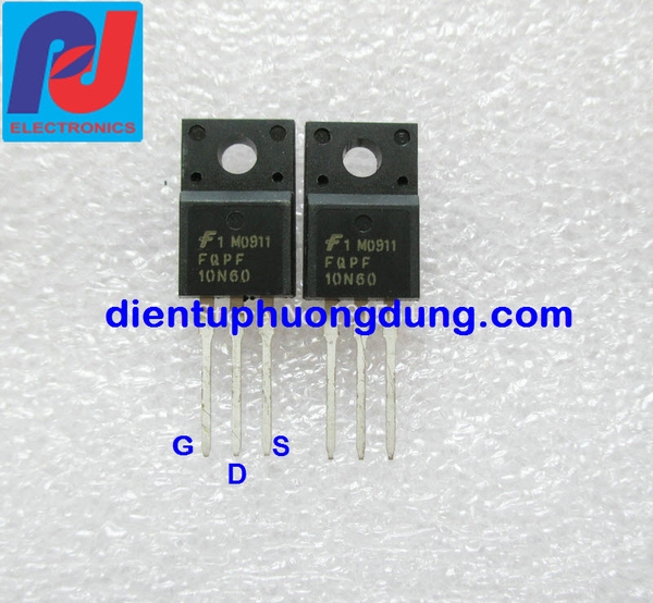 10N60 TO220 MOSFET Kênh N 10A 600V