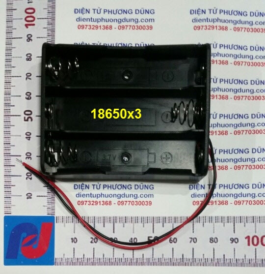 Đế pin Laptop, 18650x3 Cell