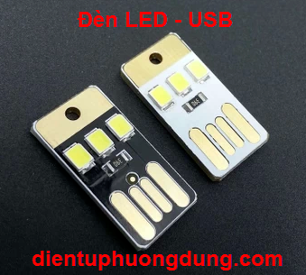 Đèn LED USB, cắm USB.