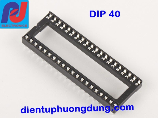 Đế IC 40 chân nhựa - 40 DIP