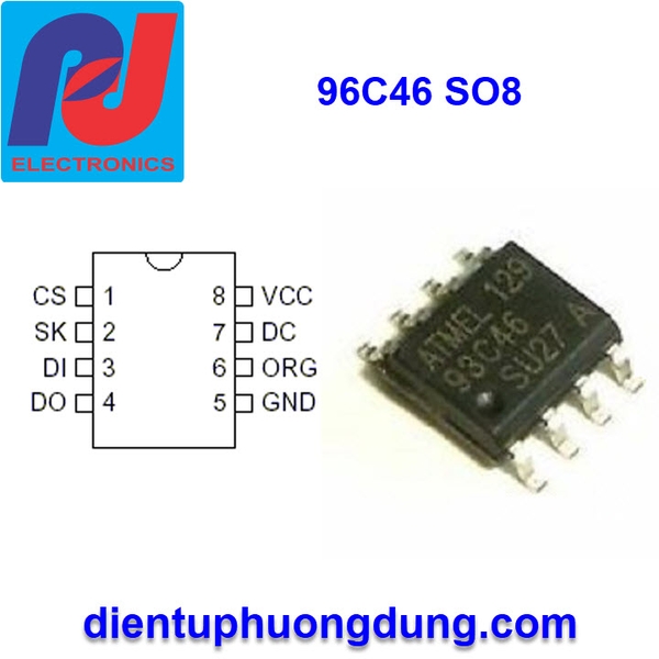 93C46 AT93C46 - EEPROM - SOP8