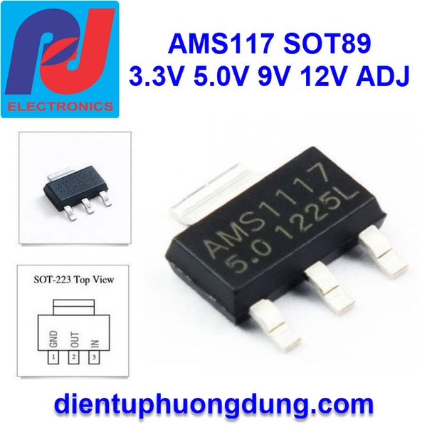 AMS1117 SOT223 5.0V