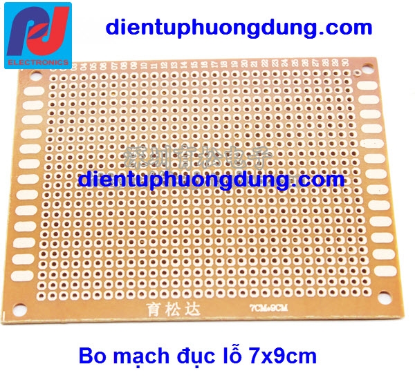Bo mạch đục lỗ 7x9cm