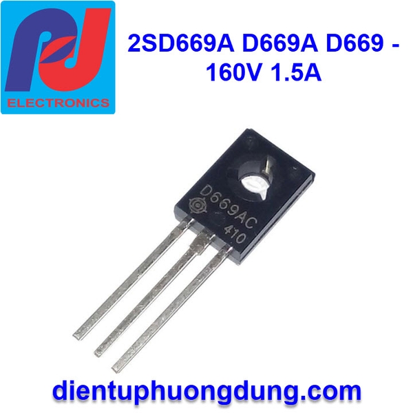Transistor 2SD669A D669A D669 - 160V 1.5A