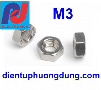 Đai ốc sắt M3