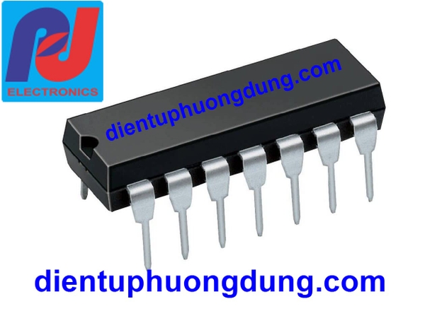 74LS39 7439 Chân cắm DIP14