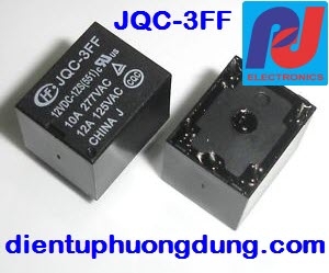 Relay 5V 12V 24V 10A 277VAC JQC-3FF