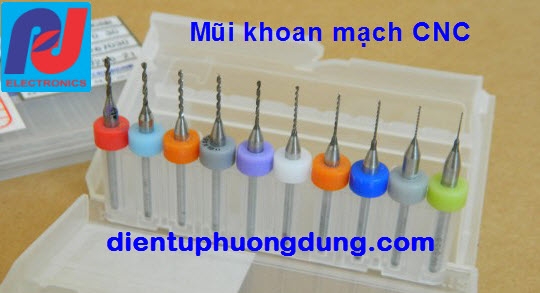 Mũi khoan mạch CNC 1.5mm