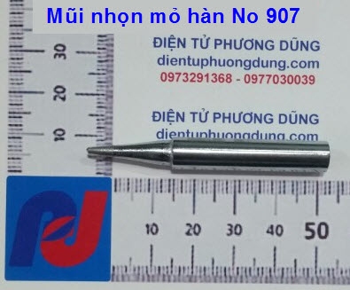 Mũi nhọn 907B - mỏ hàn No 907