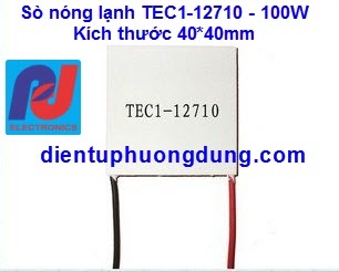 TEC1-12710 100W Peltier, sò nóng lạnh