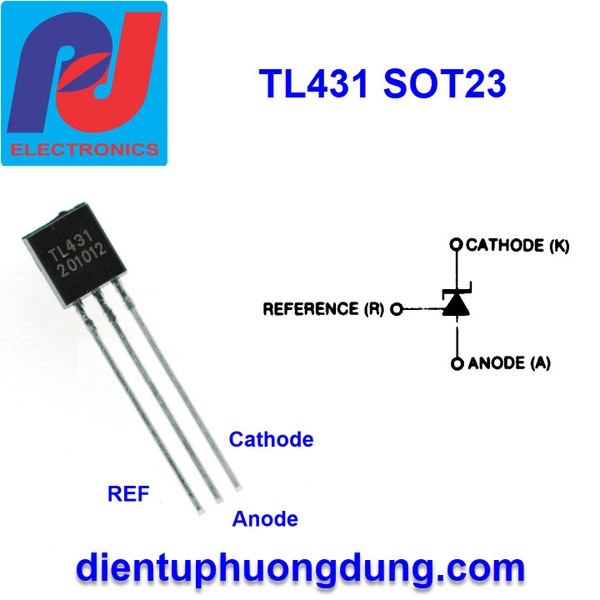 TL431 - TO92 - Voltage References min 2.5V