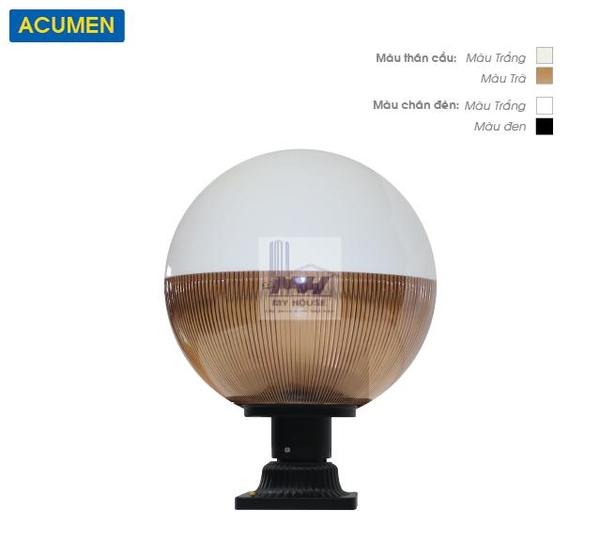 Đèn Trụ cổng cầu Acumen Thân Trà