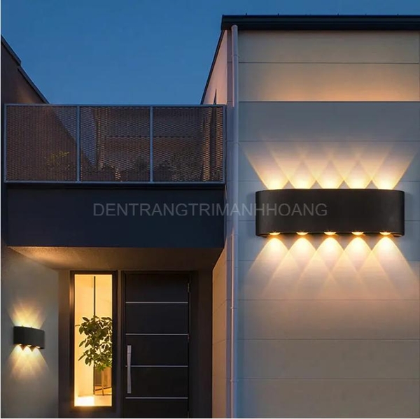 Đèn hắt tường 2 đầu 10 tia
