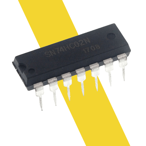 74HC02 – IC 4 cổng NOR CMOS tốc độ cao, DIP14