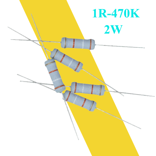 Các loại điện trở có công suất 2W được sử dụng trong những thiết bị điện tử nào?
