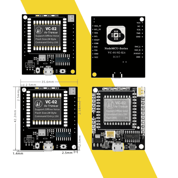Mạch nhận dạng giọng nói VC-02 Kit Ai-thinker
