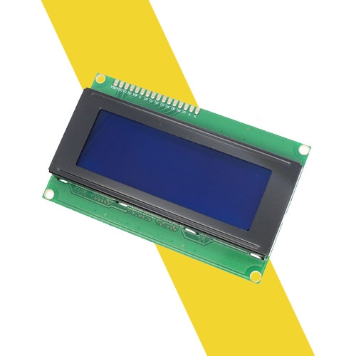 LCD 2004 xanh dương I2C - Màn hình 20x4 ký tự sắc nét