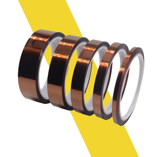 Băng keo chịu nhiệt độ cao 20mm màu nâu polyimide