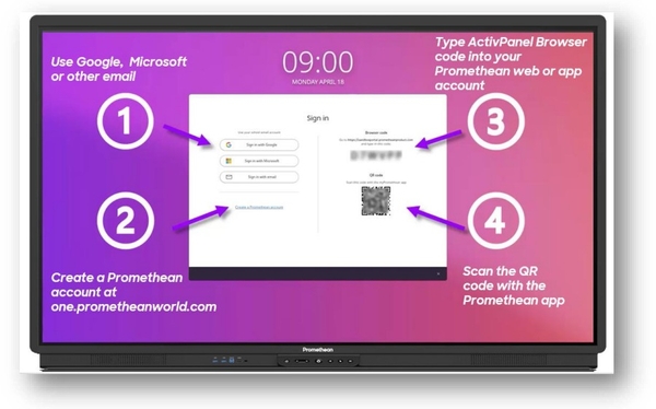 Màn Hình Tương Tác Promethean ActivPanel 9 86 inch