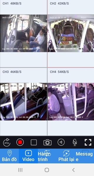 lắp camera theo dõi trong xe bus