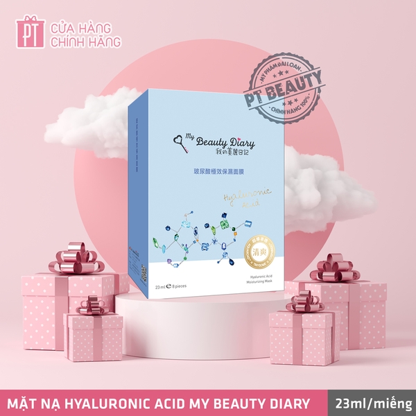 Mặt Nạ My Beauty Diary HA - Hydrating Mask Hyaluronic Acid 8pcs