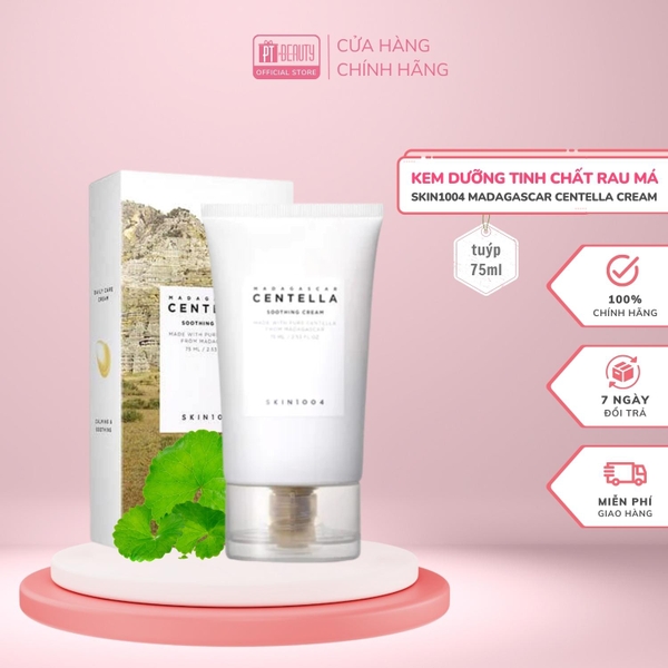 Kem dưỡng tinh chất rau má Skin1004 Madagascar Centella Cream lọ 75ml