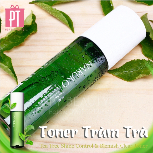 Nước hoa hồng Tràm trà - Naruko Tea tree Shine Cotrol & Blemish Clear Toner 150ml