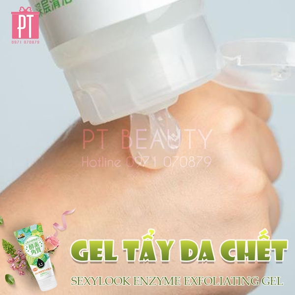 Gel Tẩy Da Chết Lên Men Tự Nhiên SexyLook Enzyme Exfoliating Gel 120g