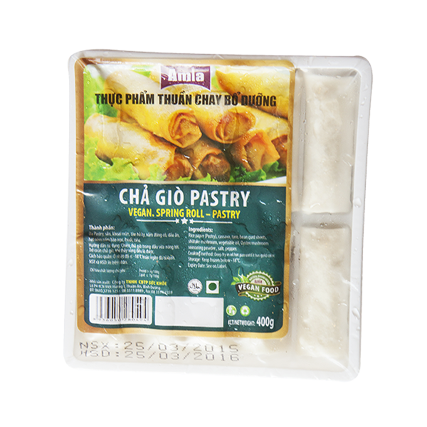 Chả Giò Thuần Chay (Pastry) 400g