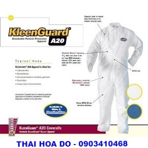 Bộ quần áo bảo hộ KleenGuard A20