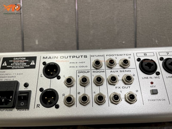 MIXER M18 -XTR, ECHO, REVERB ĐỘC LẬP, BLUETOOTH, 18 LINE | Vinakara.com