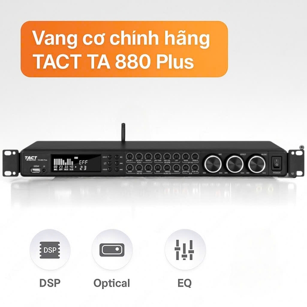 Vang cơ chính hãng TACT TA 880 Plus, Effect Echo Reverb Hay | Vinakara.com